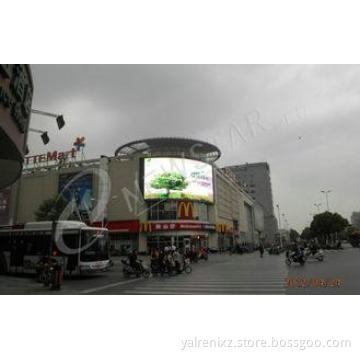 P12 1R1G1B Flexible Led Display Outdoor For Crossroad Adver
